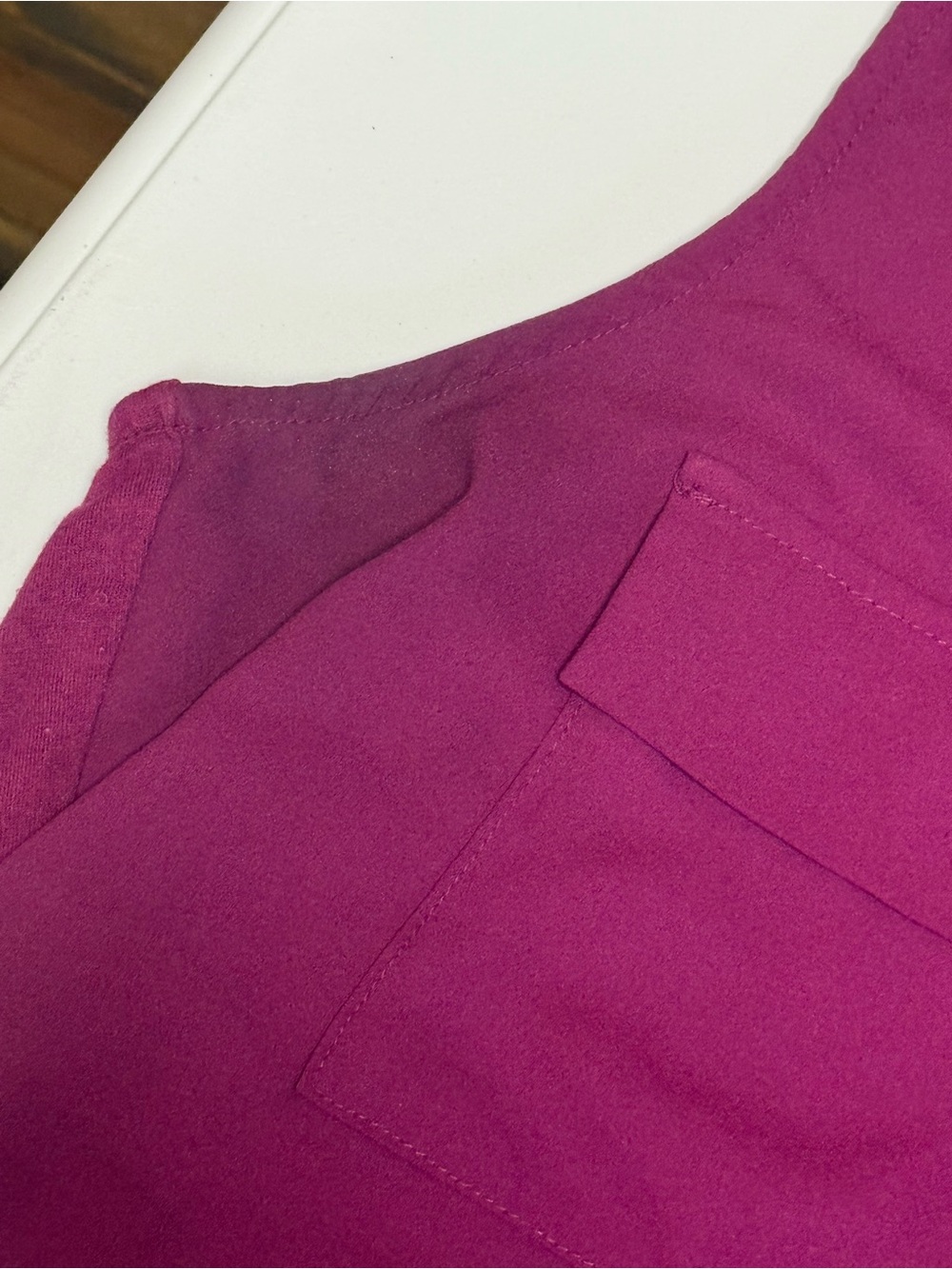 LOFT Womens Business Casual sleeveless V-Neck Utility Blouse Size M - Picture 7 of 7